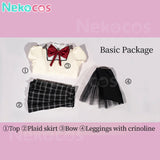 【Nekocos】Anime Puella Magi Madoka Magica Cosplay Madoka Kaname&Homura Akemi School Uniform Cosplay Costume | In Stock