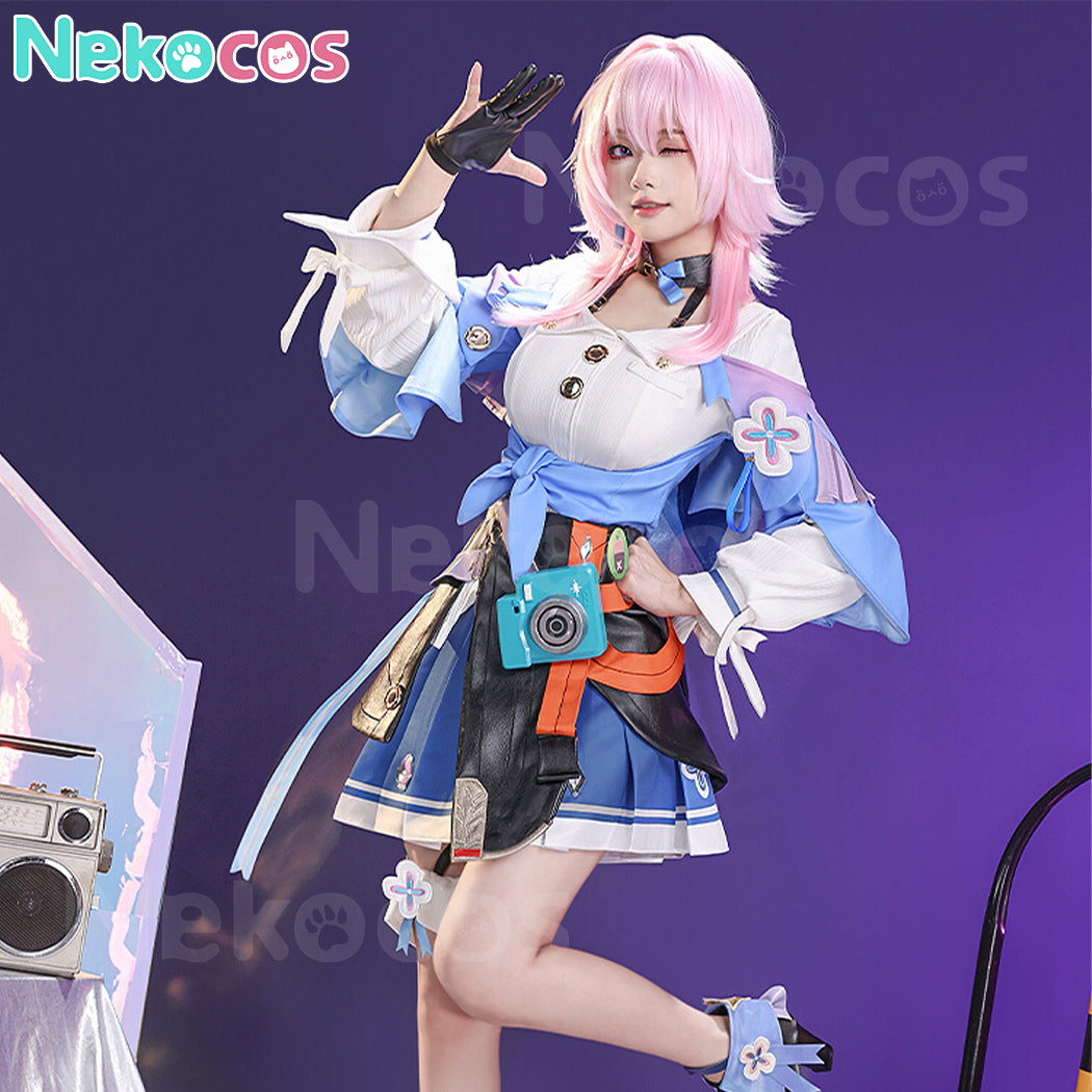 【Nekocos】Game Honkai: Star Rail Cosplay March 7th Cosplay Costume Premium Edition | In Stock