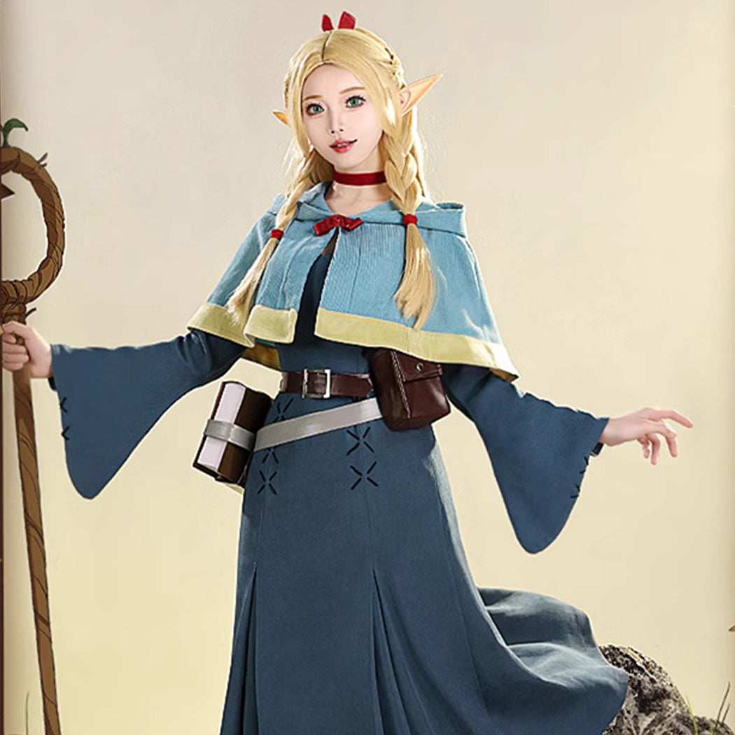 【Nekocos】Anime Delicious in Dungeon Cosplay Marsilla Cosplay Costume Premium Edition | In Stock