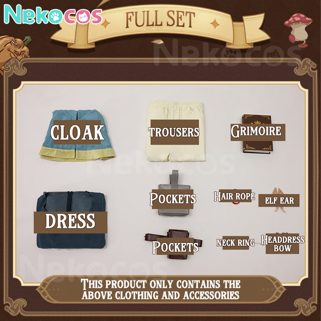 【Nekocos】Anime Delicious in Dungeon Cosplay Marsilla Cosplay Costume Premium Edition | In Stock