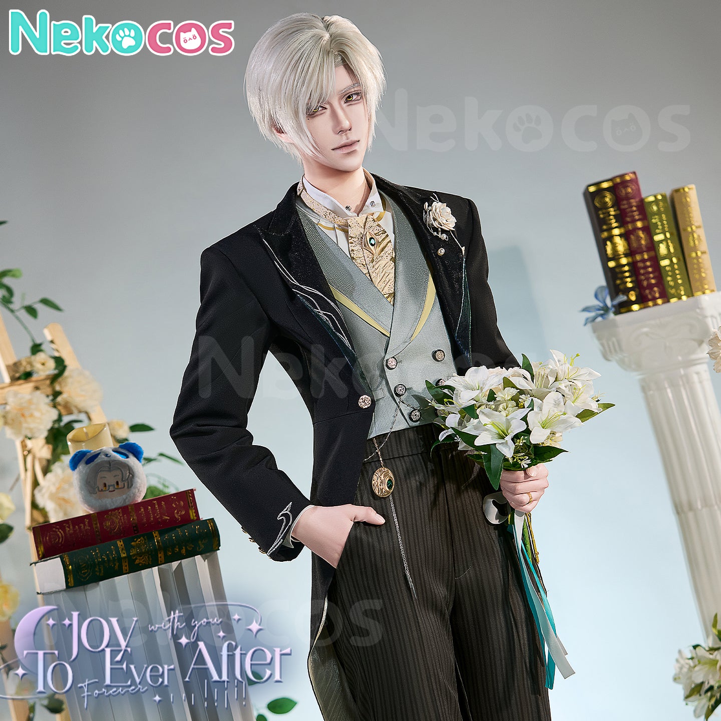 【Nekocos】Game Tears of Themis Cosplay Marius von Hagenn Cosplay Costume Premium Edition | Custom-Tailor