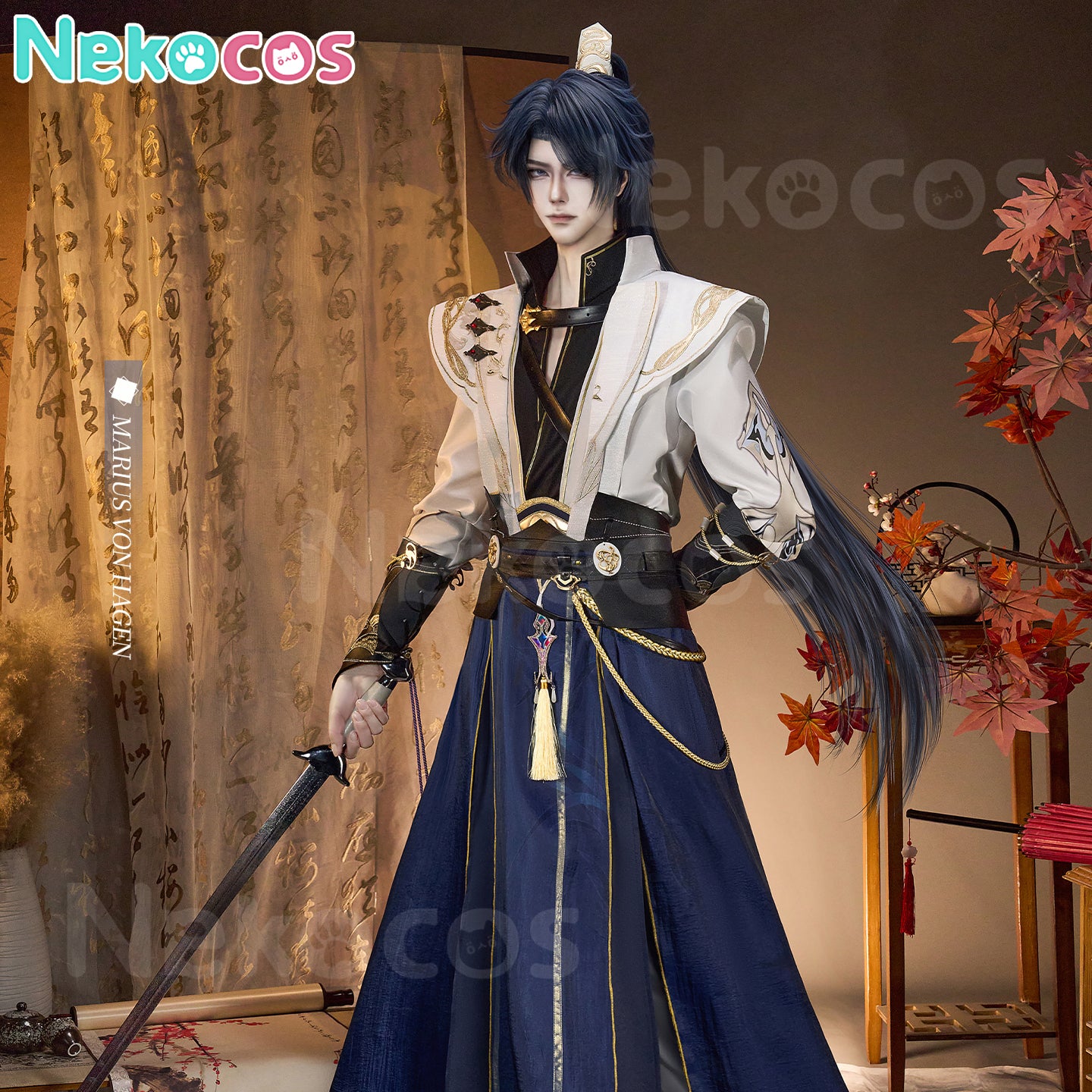 【Nekocos】Game Tears of Themis Cosplay Marius von Hagen SSR Cosplay Costume Premium Edition | Custom-Tailor
