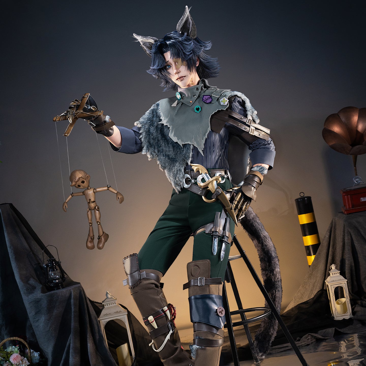【Nekocos】Game Identity Ⅴ Cosplay Matthias Czernin Cosplay Costume Premium Edition | Custom-Tailor