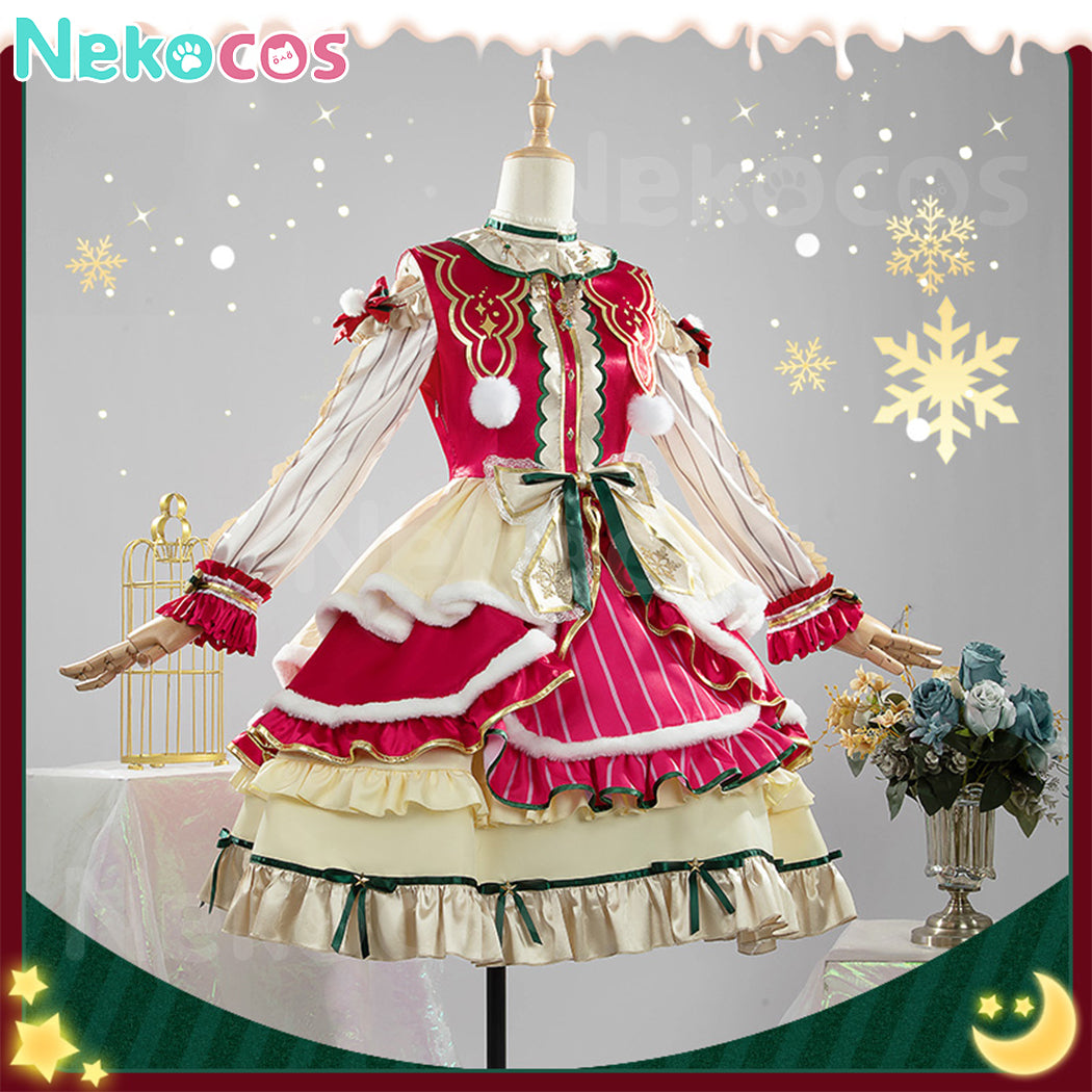 【Nekocos】Game Uma Musume Pretty Derby Cosplay Mejiro Bright Christmas  Cosplay Costume | Custom-Tailor