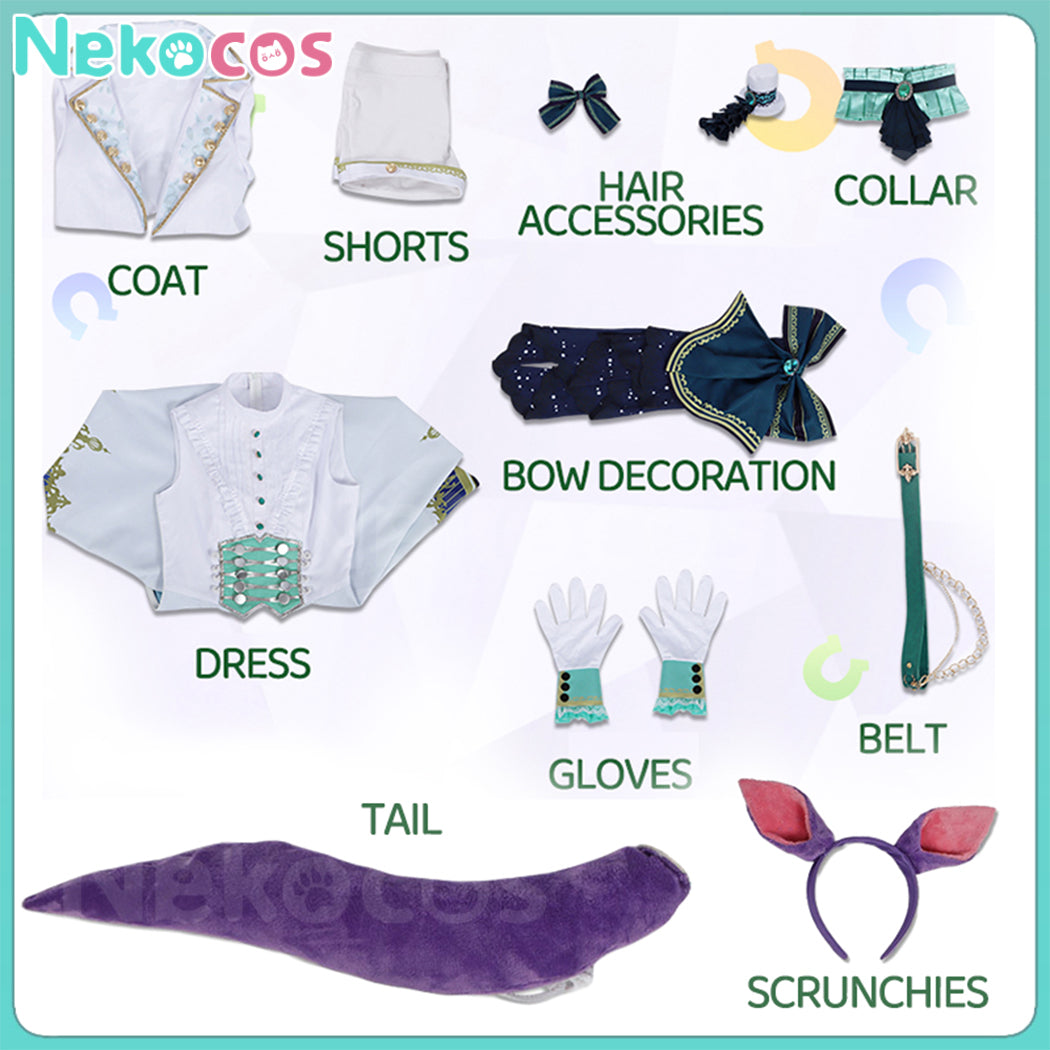 【Nekocos】Game Uma Musume Pretty Derby Cosplay Mejiro McQueen Cosplay Costume | Pre-Sale