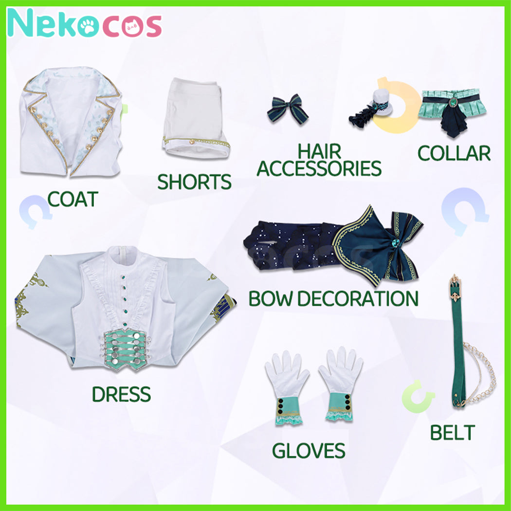 【Nekocos】Game Uma Musume Pretty Derby Cosplay Mejiro McQueen Cosplay Costume | Pre-Sale