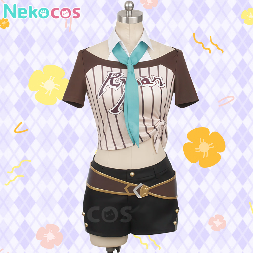 【Nekocos】Game Uma Musume Pretty Derby Cosplay Mejiro Ryan Cosplay Costume | Pre-Sale