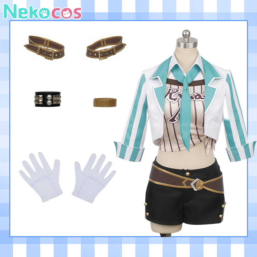 【Nekocos】Game Uma Musume Pretty Derby Cosplay Mejiro Ryan Cosplay Costume | Pre-Sale