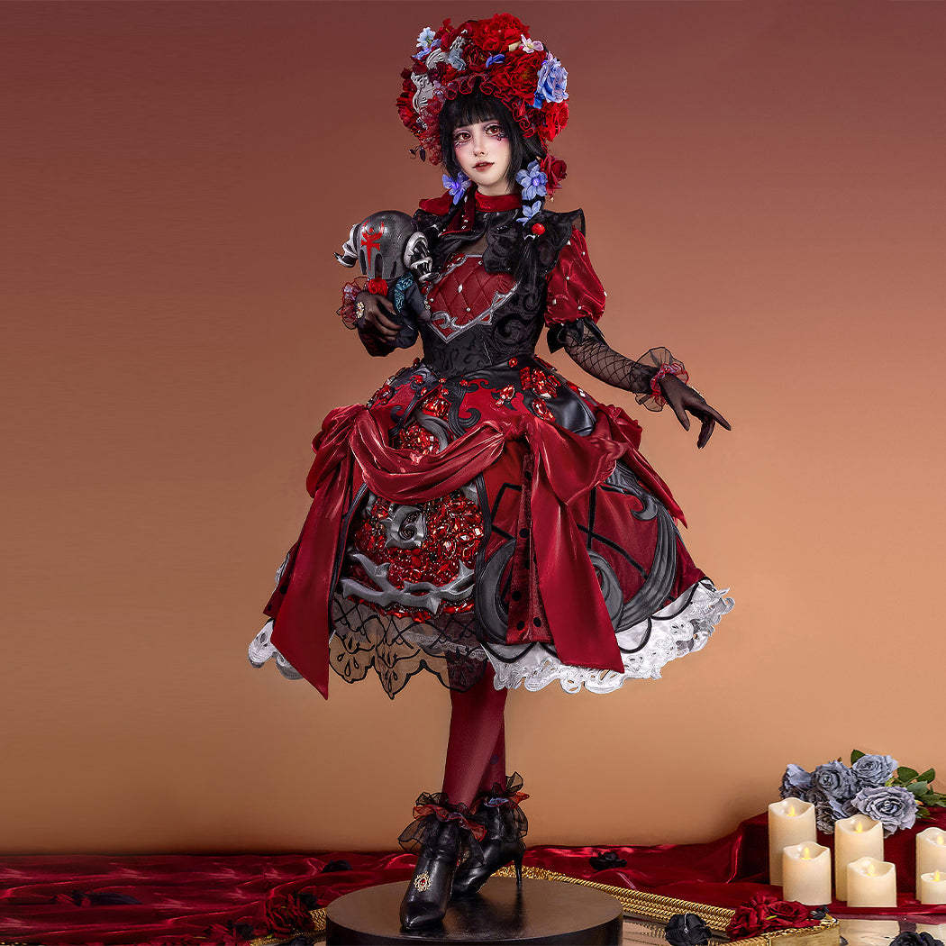 【Nekocos】Game Identity Ⅴ Cosplay Merry Kuromi Bloody Queen Mary Cosplay Costume Premium Edition | In Stock