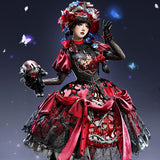 【Nekocos】Game Identity Ⅴ Cosplay Merry Kuromi Bloody Queen Mary Cosplay Costume Premium Edition | Custom-Tailor