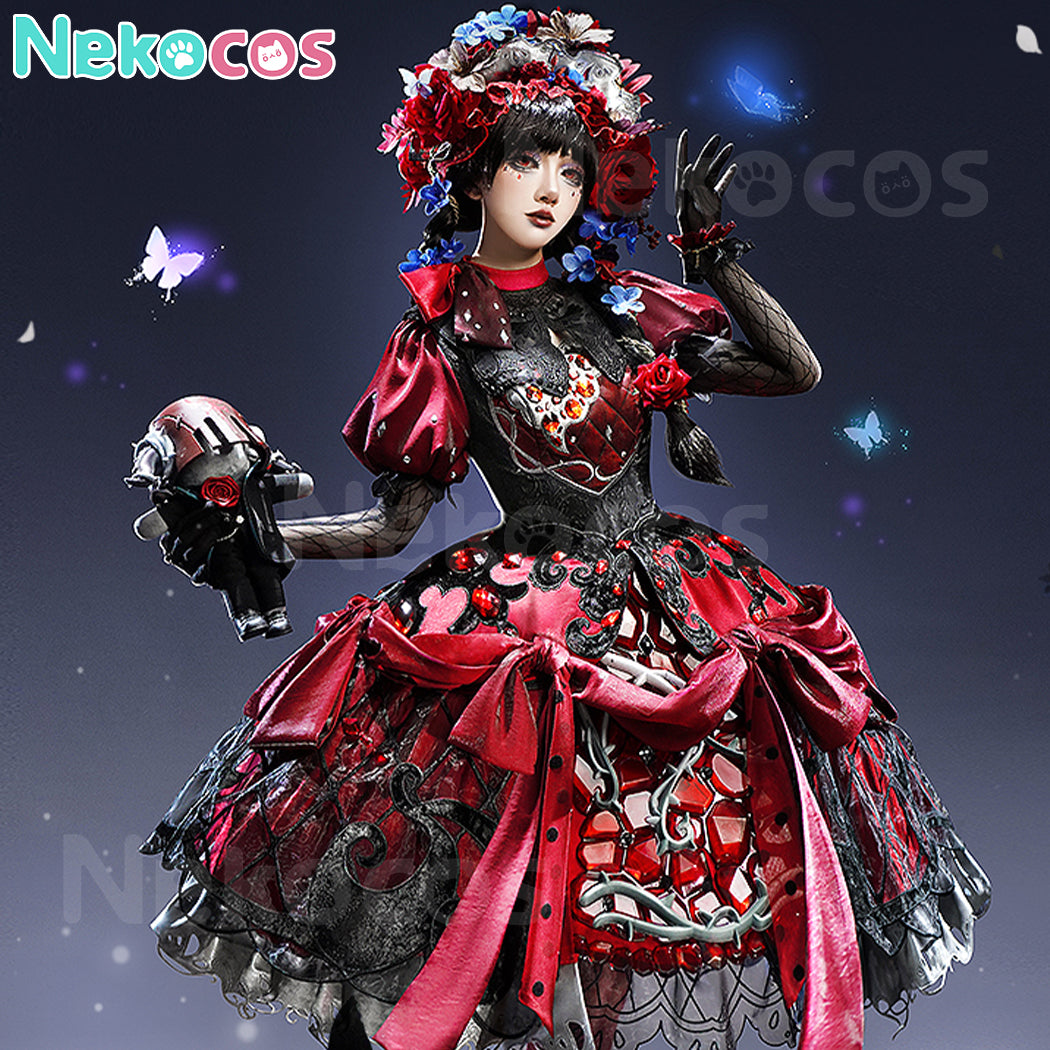 【Nekocos】Game Identity Ⅴ Cosplay Merry Kuromi Bloody Queen Mary Cosplay Costume Premium Edition | Custom-Tailor