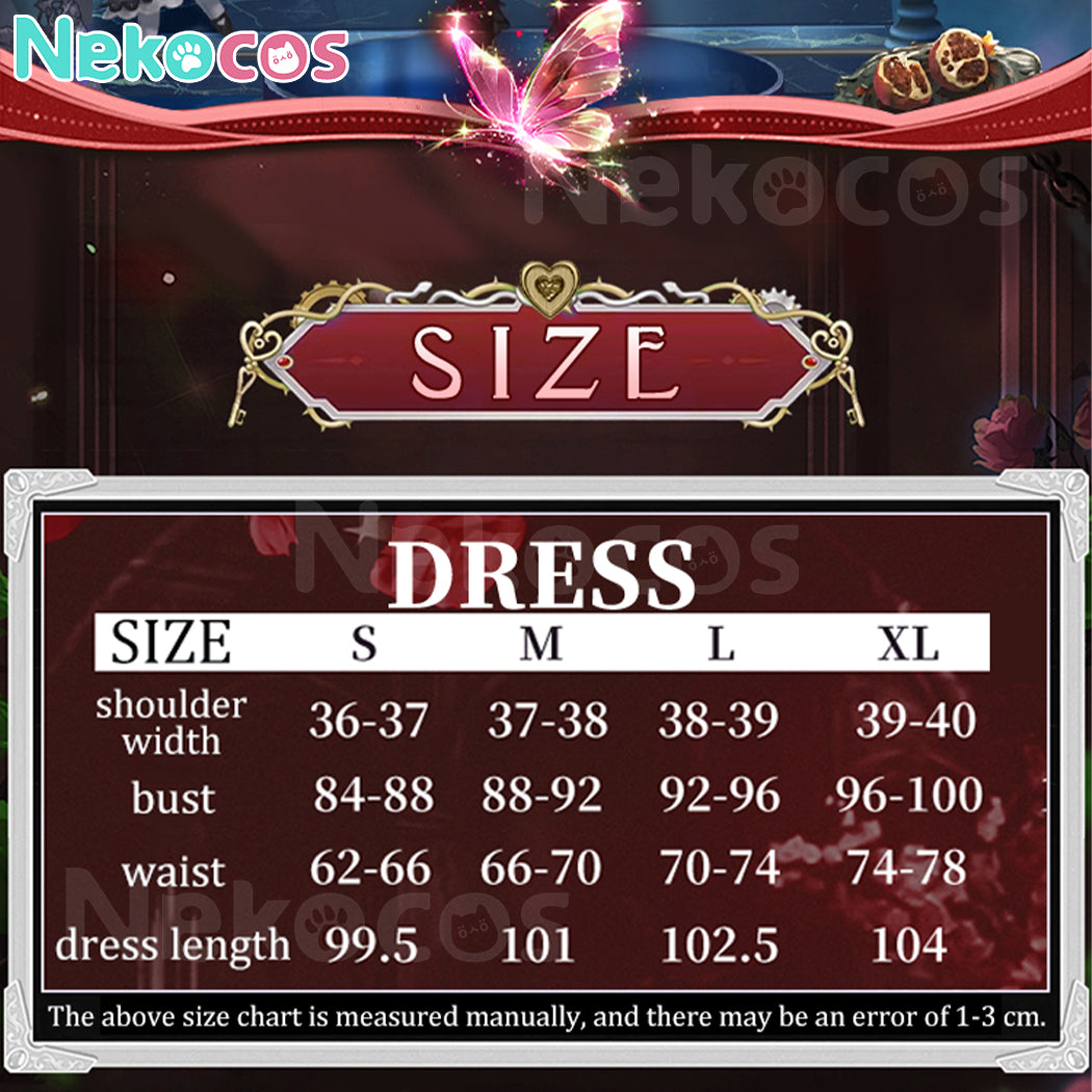 【Nekocos】Game Identity Ⅴ Cosplay Merry Kuromi Bloody Queen Mary Cosplay Costume Premium Edition | In Stock