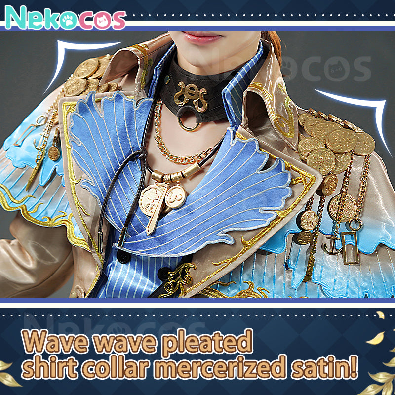 【Nekocos】Game Identity Ⅴ Cosplay Cabinet of Curiosities Mercenary Naib Subedar Cosplay Costume Premium Edition | In Stock