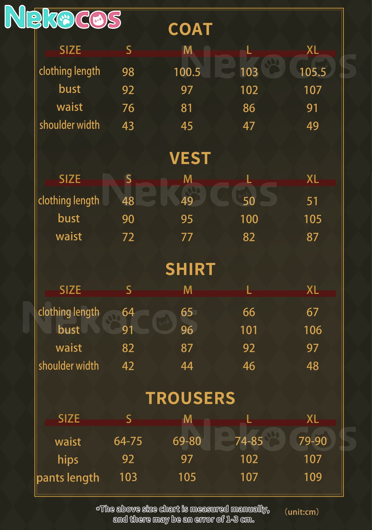 【Nekocos】Game Identity V Cosplay Mr. Inference Cosplay Costume Premium Edition | Custom-Tailor