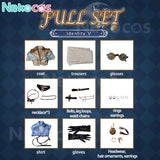 【Nekocos】Game Identity Ⅴ Cosplay Cabinet of Curiosities Mercenary Naib Subedar Cosplay Costume Premium Edition | Custom-Tailor