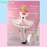 【Nekocos】Anime Mermaid Melody Pichi Pichi Pitch Cosplay Lucia Nanami Hanon Hosho Maid Cosplay Costume | Custom-Tailor