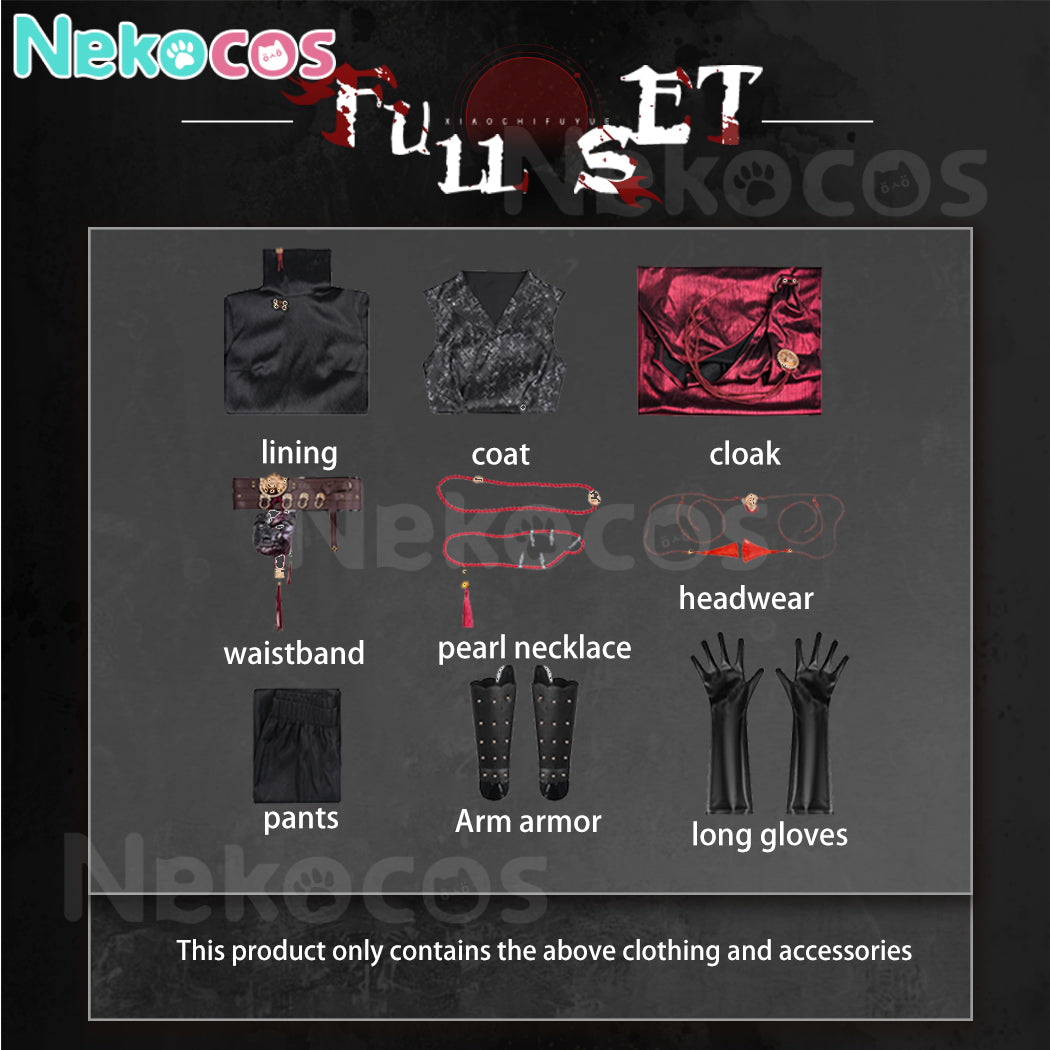 【Nekocos】Game Where Winds Meet Cosplay Midnight Blades Cosplay Costume | Custom-Tailor