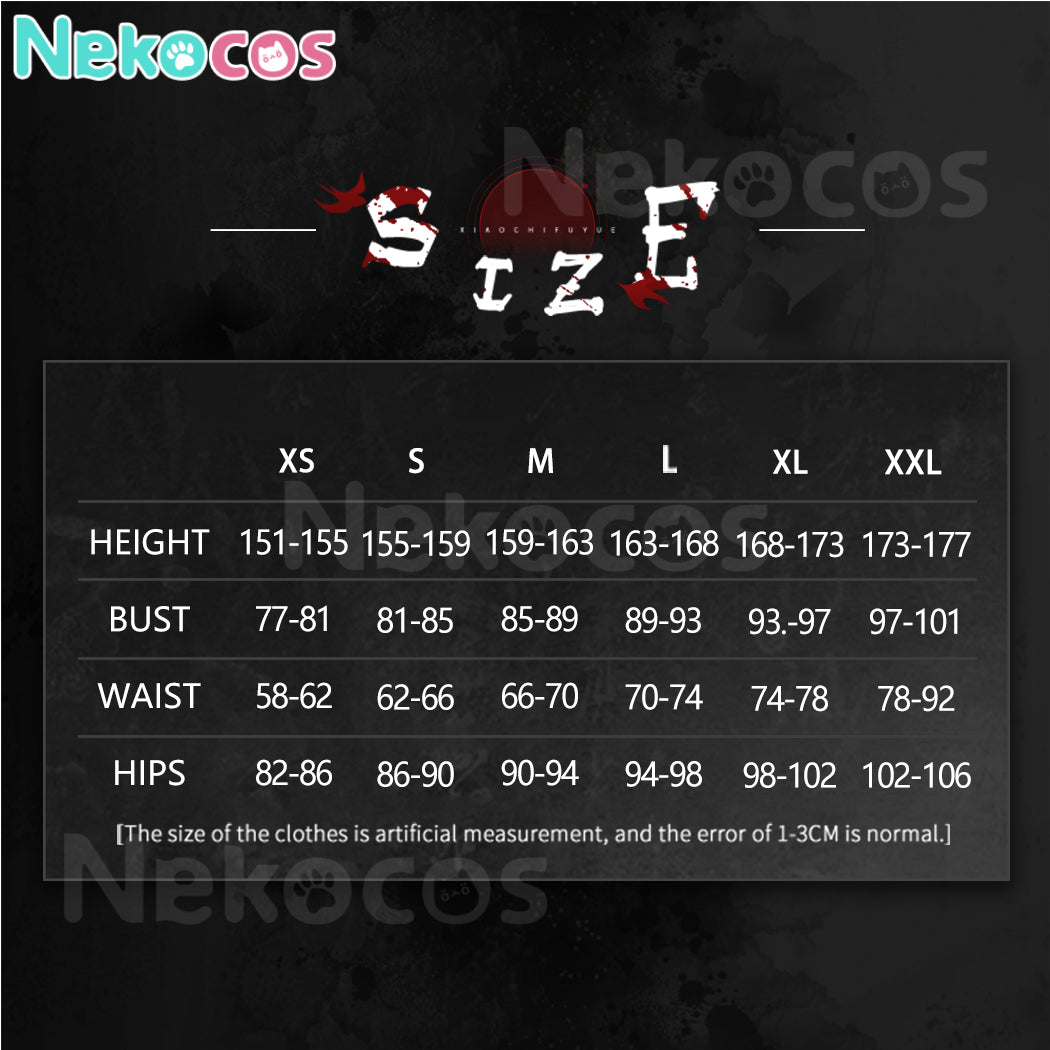 【Nekocos】Game Where Winds Meet Cosplay Midnight Blades Cosplay Costume | Custom-Tailor