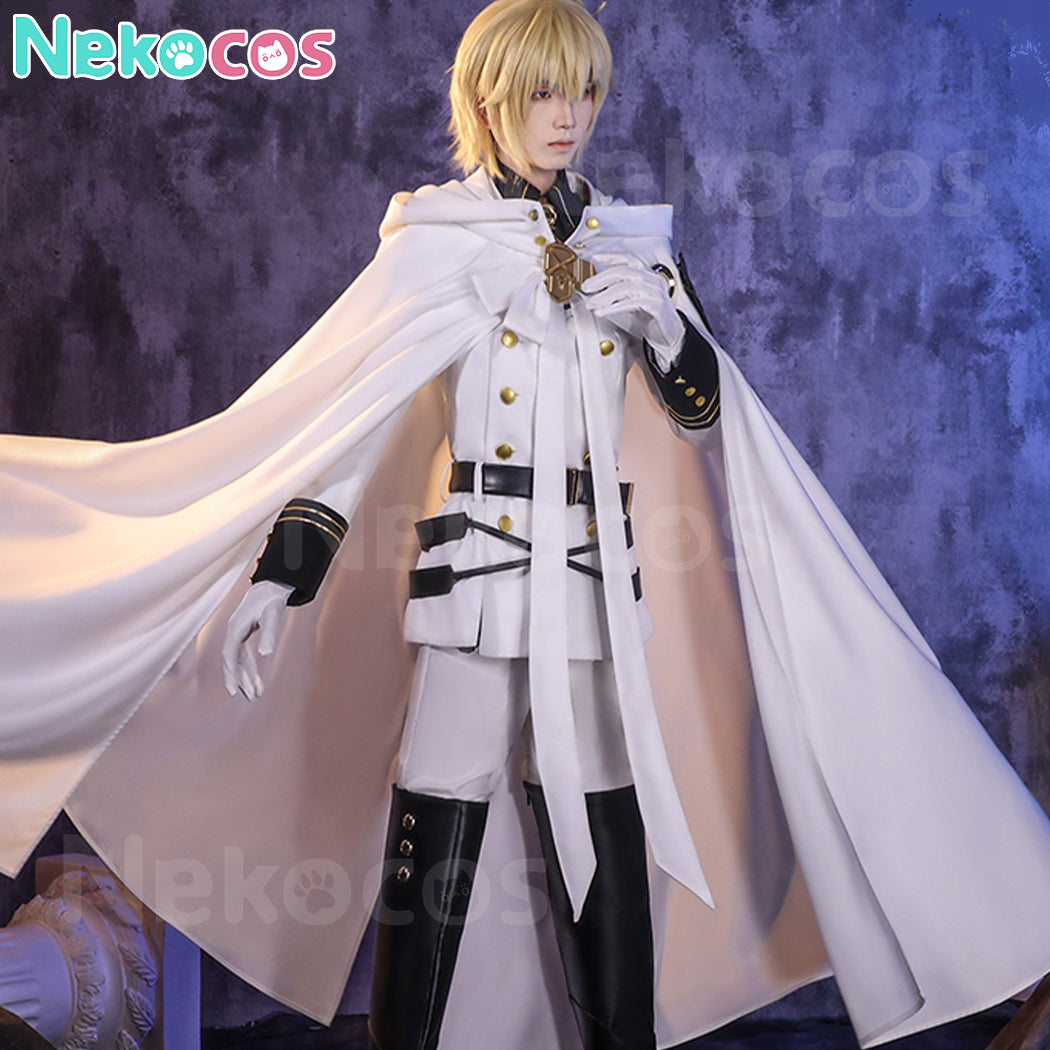 【Nekocos】Anime Seraph Of The End Cosplay Mikaela Hyakuya Cosplay Costume Premium Edition | In Stock