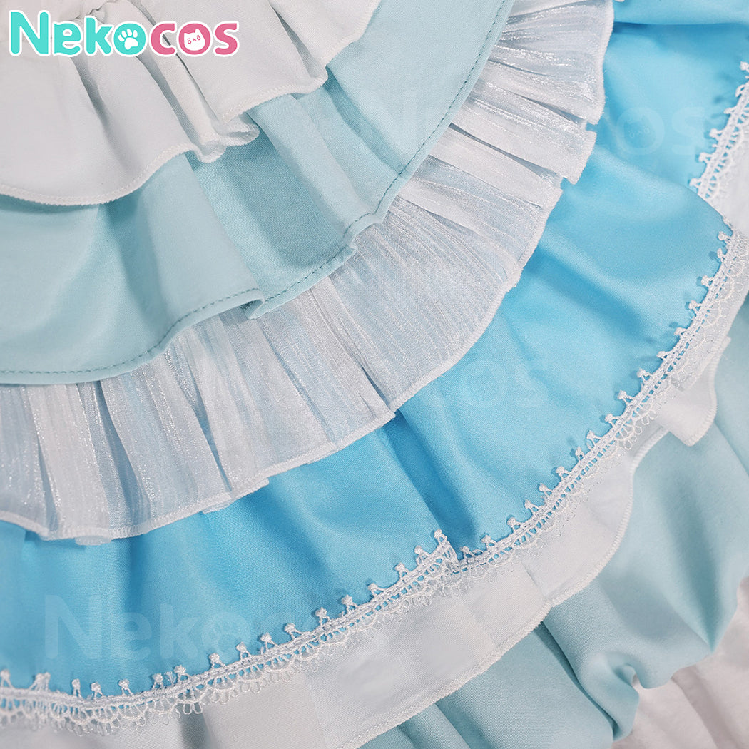 【Nekocos】Anime Puella Magi Madoka Magica: The Movie Cosplay Miki Sayaka Cosplay Costume | In Stock