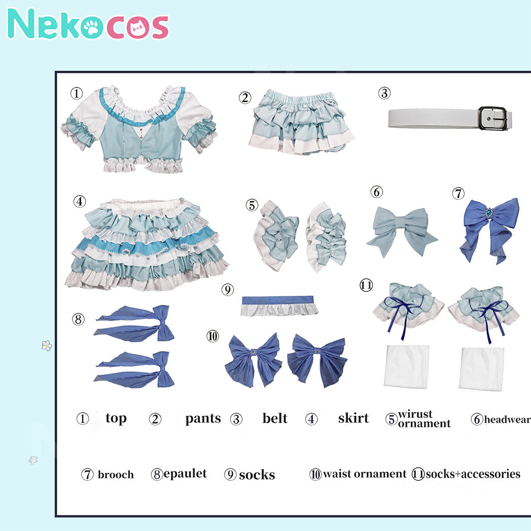 【Nekocos】Anime Puella Magi Madoka Magica: The Movie Cosplay Miki Sayaka Cosplay Costume | In Stock