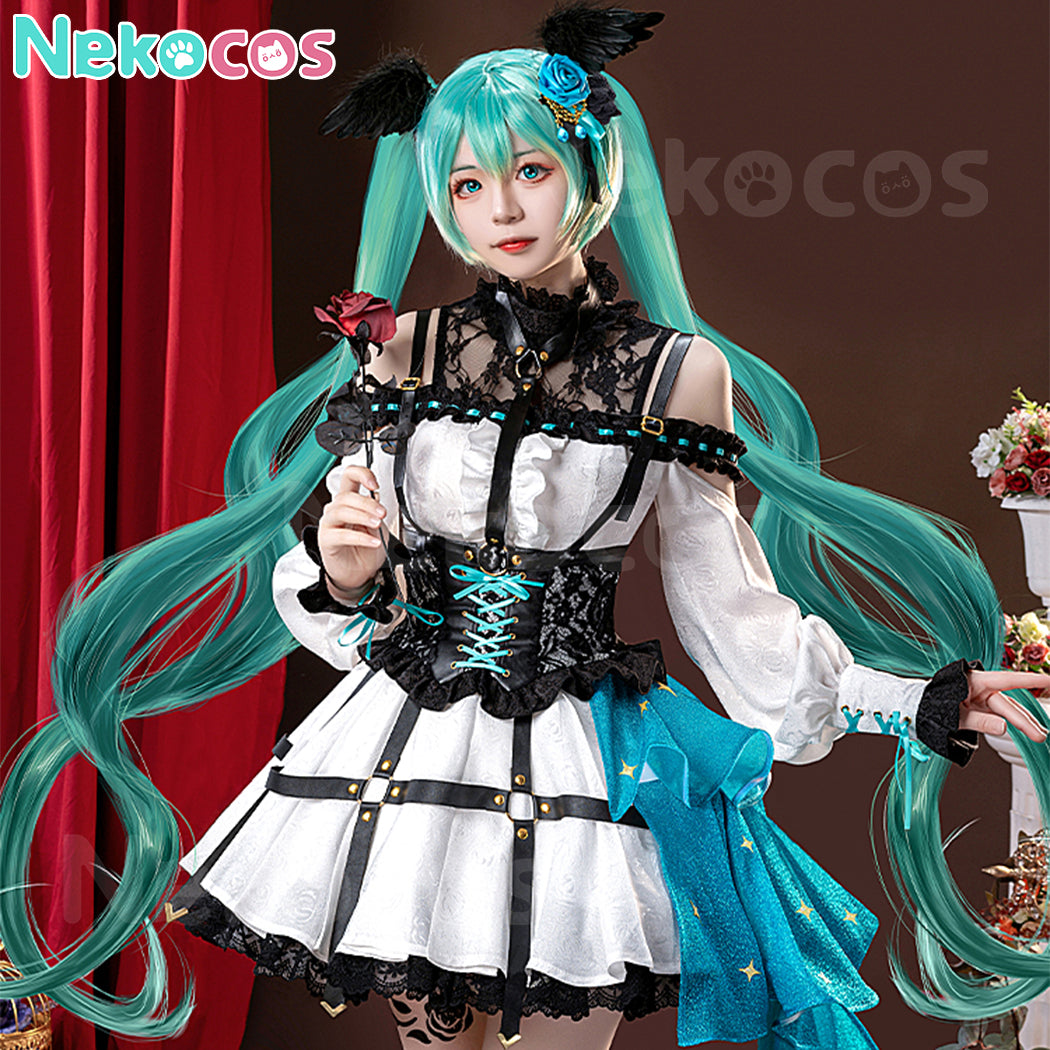 【Nekocos】Vocaloid Hatsune Miku Cosplay Hatsune Red Panda Cosplay Costume | In Stock