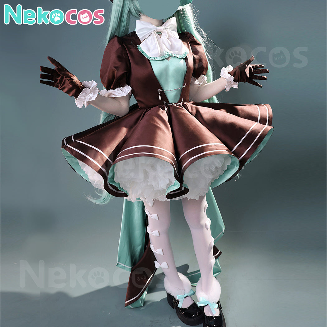 【Nekocos】Vocaloid Hatsune Miku Cosplay Hatsune Rabbit Dress Cosplay Costume | Custom-Tailor