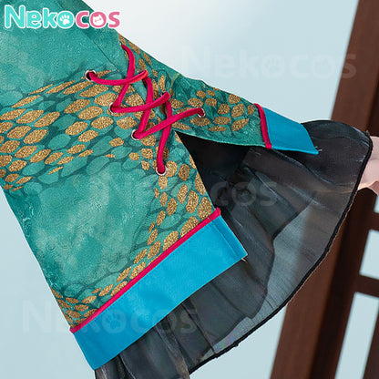 【Nekocos】Vocaloid Hatsune Miku Cosplay Miku Year Of The Snake Cheongsam Cosplay Costume Premium Edition | Pre-Sale