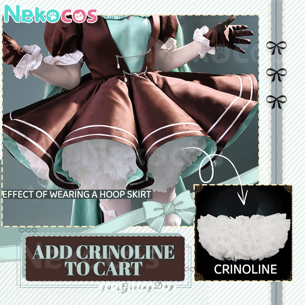 【Nekocos】Vocaloid Hatsune Miku Cosplay Hatsune Rabbit Dress Cosplay Costume | Custom-Tailor