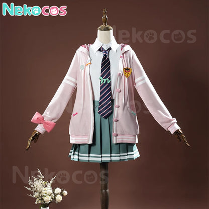 【Nekocos】Vocaloid Hatsune Miku Cosplay Miku Student Cosplay Costume | In Stock
