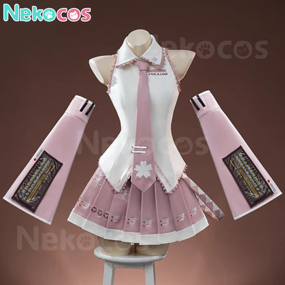 【Nekocos】Vocaloid Hatsune Miku Cosplay Pink Miku Cosplay Costume Premium Edition | Pre-Sale