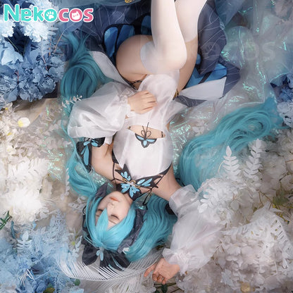 【Nekocos】Vocaloid Hatsune Miku Cosplay Miku Chinese style Cosplay Costume | In Stock