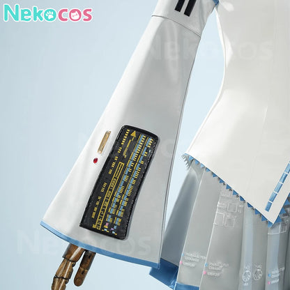 【Nekocos】Vocaloid Hatsune Miku Cosplay Snow Hatsune Cosplay Costume Premium Edition | In Stock
