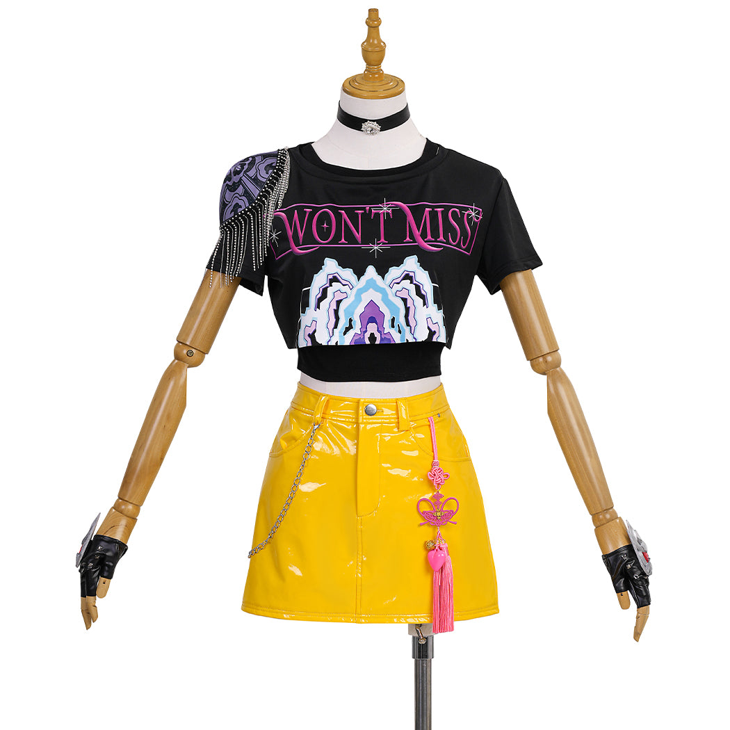 【Nekocos】Anime KPop Demon Hunters Cosplay Mira Cosplay Costume | Custom-Tailor