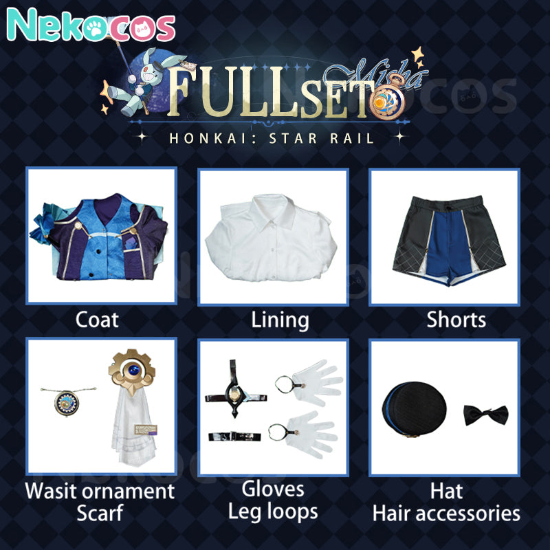 【Nekocos】Game Honkai: Star Rail Cosplay Misha Cosplay Costume Premium Edition | In Stock