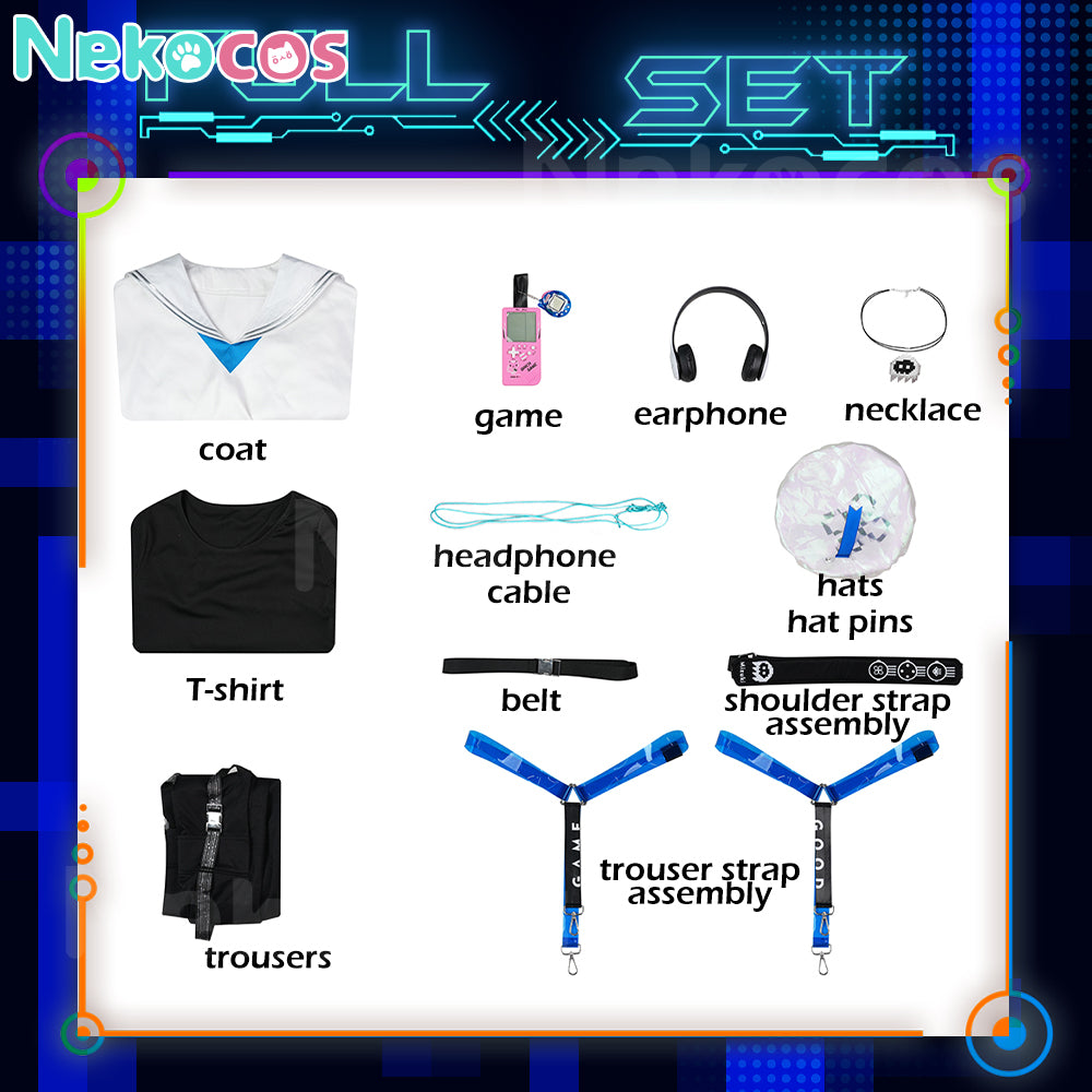 【Nekocos】Game Arknights Cosplay Mizuki Cosplay Costume | Pre-Sale