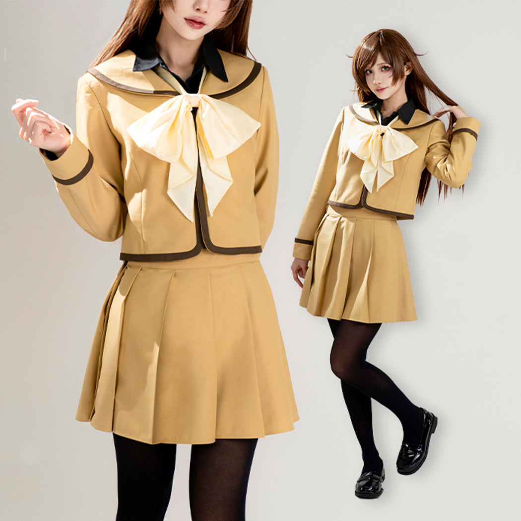 【Nekocos】Anime Kamisama Kiss Cosplay Nanami Momozono School Uniform Cosplay Costume | In Stock