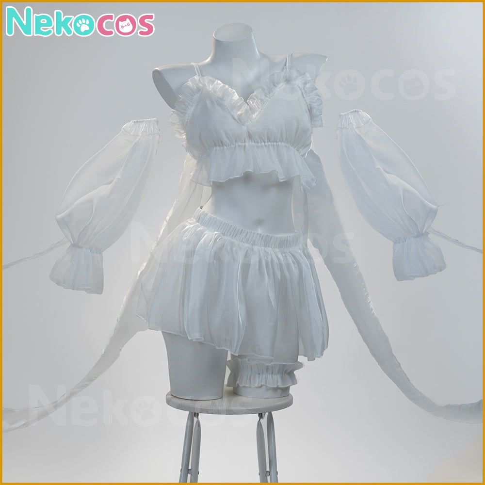 【Nekocos】Game Arknights Cosplay Myrtle Swimsuit Cosplay Costume | Custom-Tailor