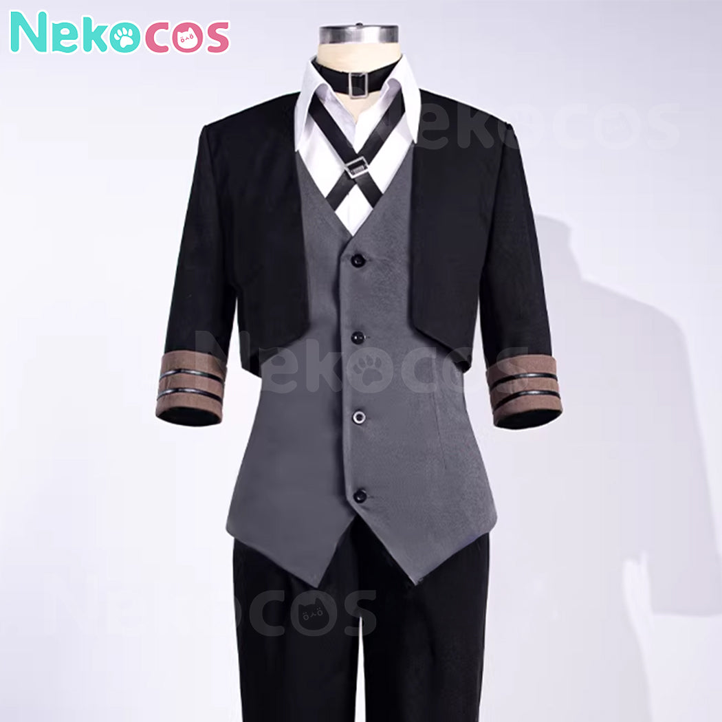 【Nekocos】Anime Bungo Stray Dogs Cosplay Nakahara Chuuya Cosplay Male Costume | In Stock