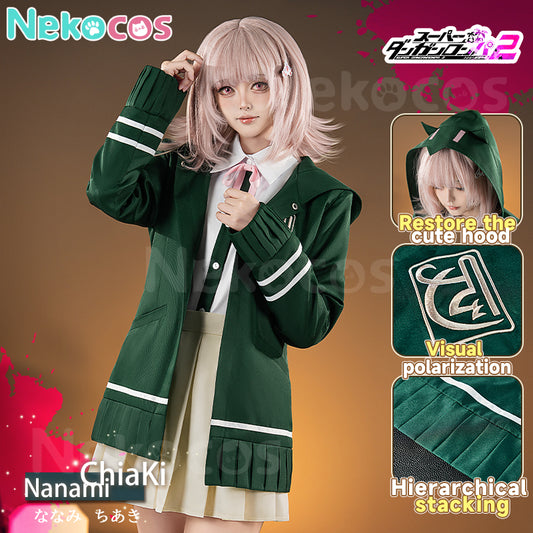 【Nekocos】Game Danganronpa Cosplay Chiaki Nanami School Uniform Cosplay Costume | Pre-Sale