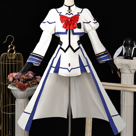 【Nekocos】Anime Magical Girl Lyrical Nanoha Cosplay Nanoha Takamachi Cosplay Costume | Pre-Sale