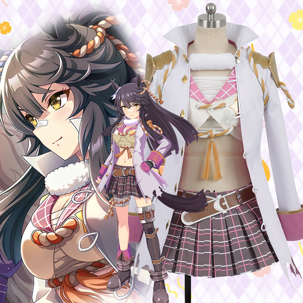 【Nekocos】Game Uma Musume Pretty Derby Cosplay Narita Brian Cosplay Costume | Pre-Sale