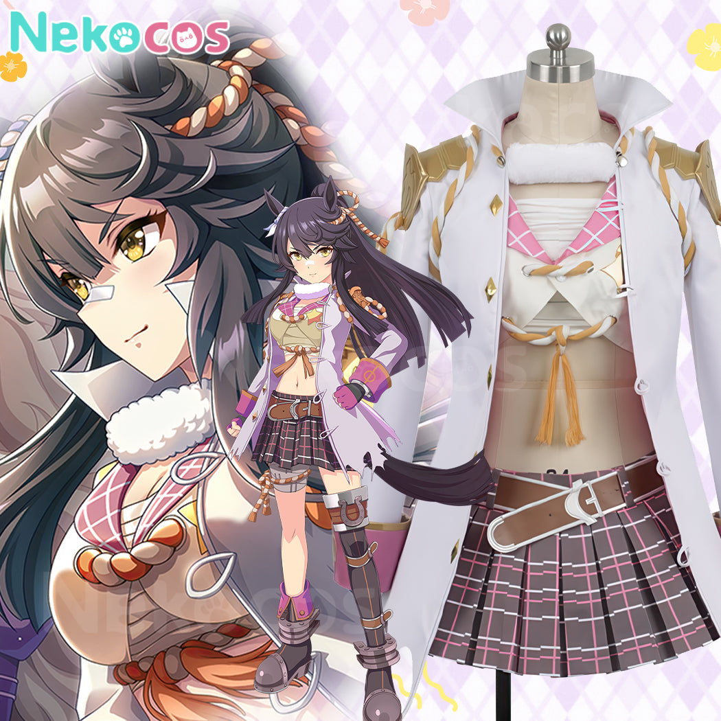 【Nekocos】Game Uma Musume Pretty Derby Cosplay Narita Brian Cosplay Costume | Pre-Sale