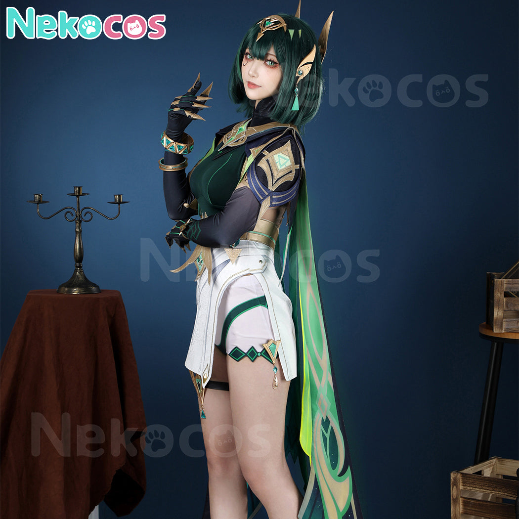 【Nekocos】Game Genshin Impact Cosplay Nefer Costume Premium Edition | Custom-Tailor