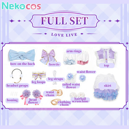 【Nekocos】Anime Love Live! School Idol Project Cosplay Nico Yazawa Cosplay Costume | In Stock