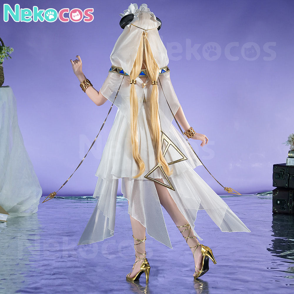 【Auf Lager】Spiel Arknights Cosplay Nightingale Cosplay Kostüm Premium Edition