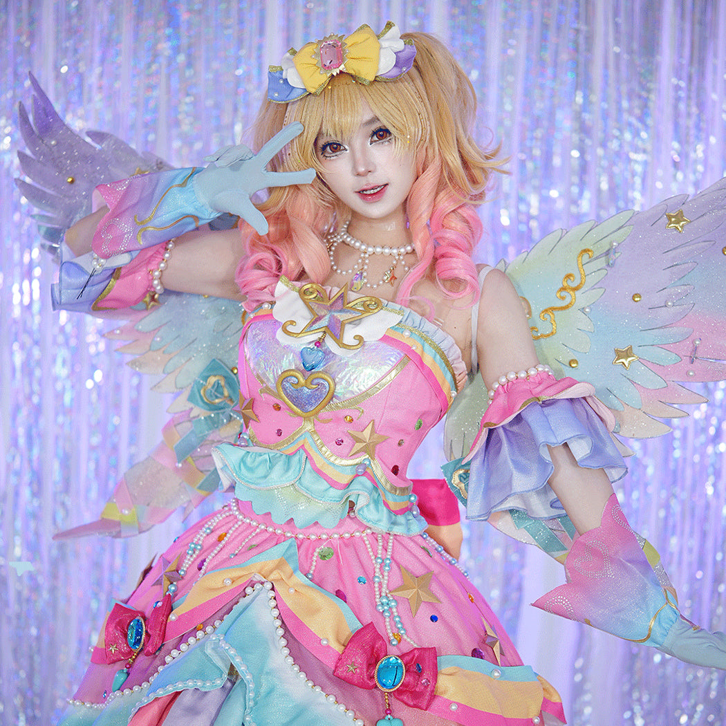 【Nekocos】Anime Aikatsu! Cosplay Nijino Yume Cosplay Costume | Custom-Tailor