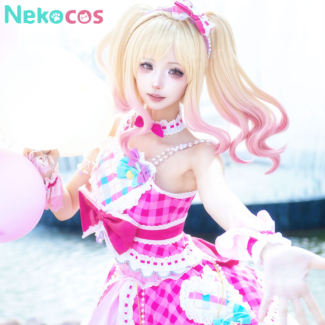【Nekocos】Anime Aikatsu! Cosplay Nijino Yume Cosplay Costume | In Stock