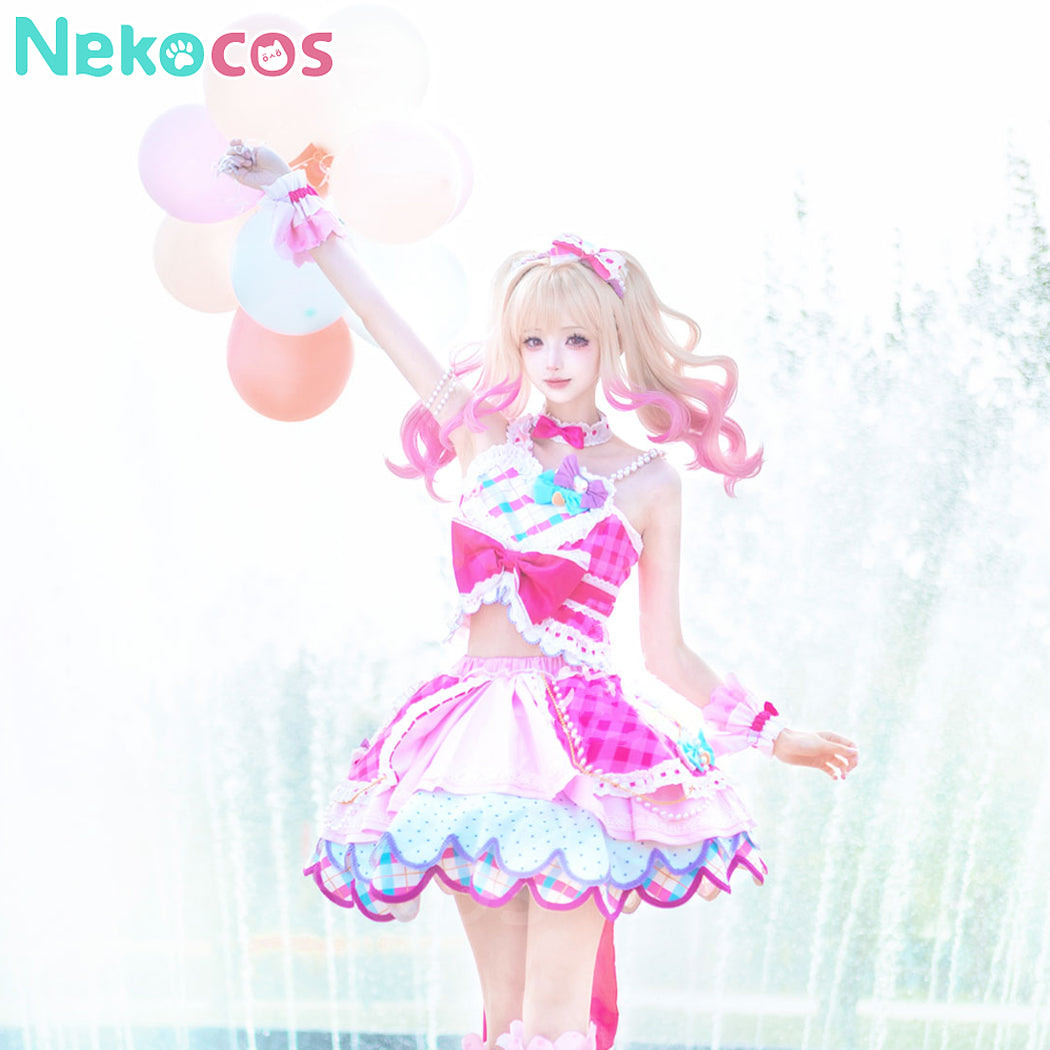 【Nekocos】Anime Aikatsu! Cosplay Nijino Yume Cosplay Costume | In Stock