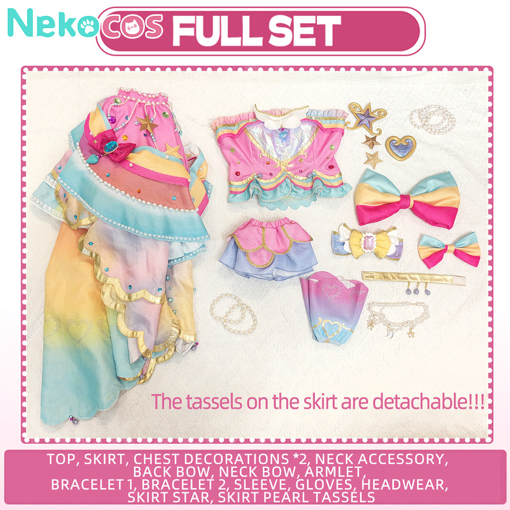 【Nekocos】Anime Aikatsu! Cosplay Nijino Yume Cosplay Costume | Custom-Tailor